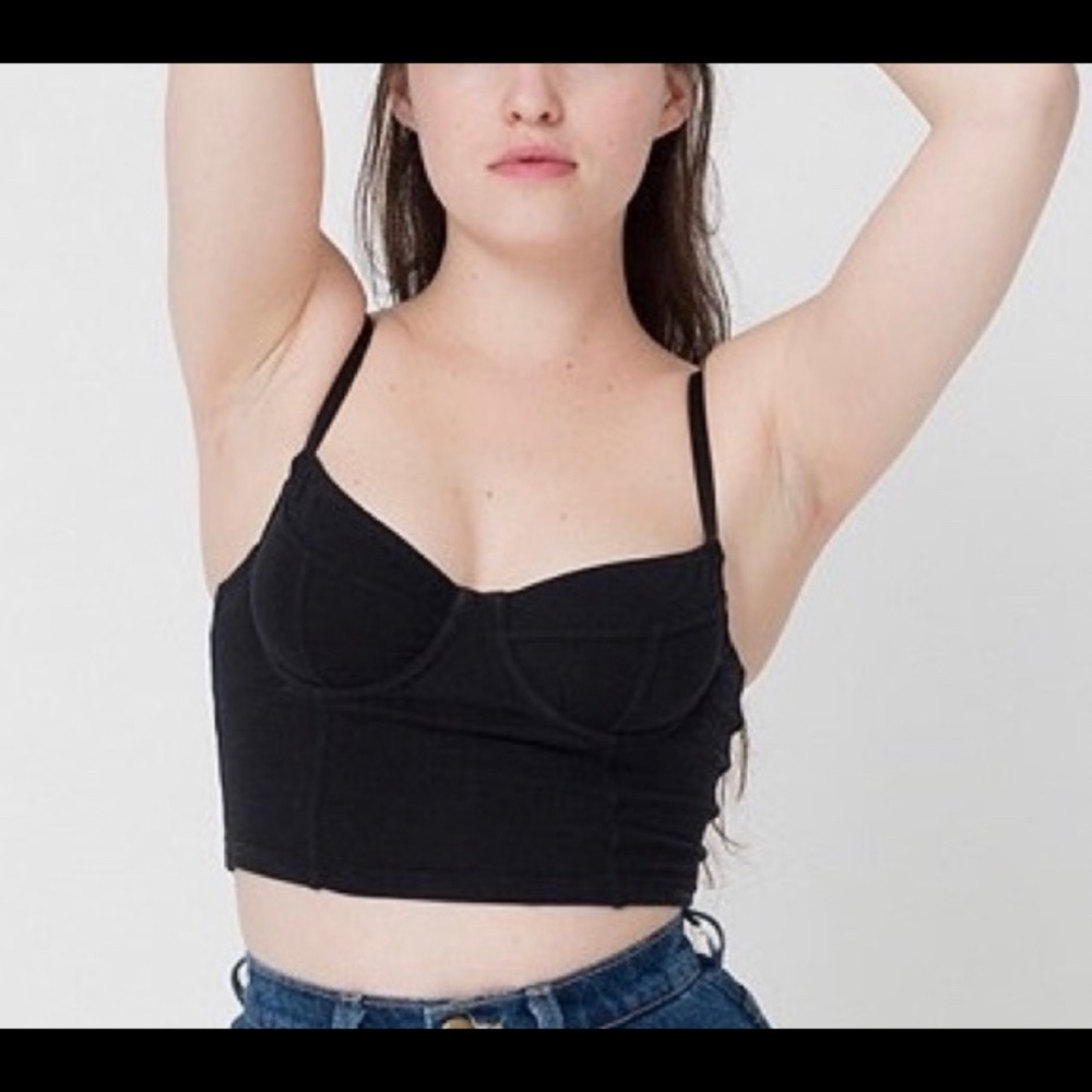 American Apparel Bustier Top